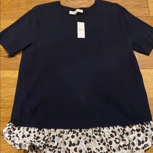 Loft Mixed Media Sweater